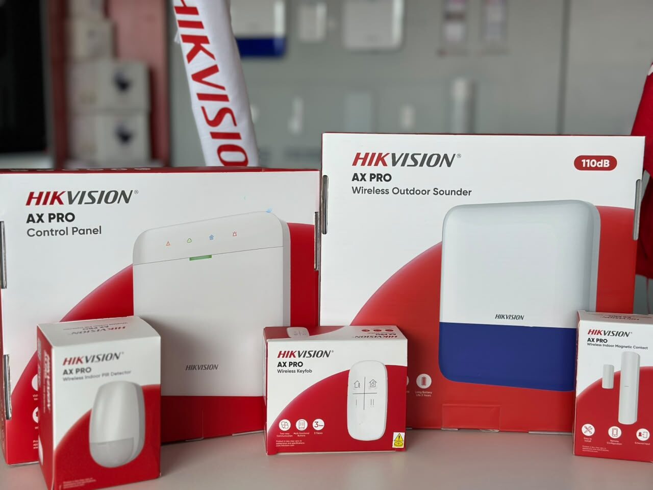 Kit Sistema de Alarma Hikvision AX PRO completo